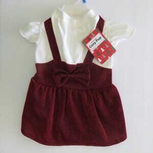 (#120) Pet Apparel Cozy Pup Dog Dress Clothes Size Med